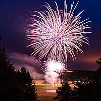 Höhenfeuerwerk Stadtroda Bild Nr.5