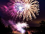 Feuerwerk zum Stadtfest in 07407 Rudolstadt Bild Nr. 3