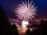 Feuerwerk zum Sommerfest in 07607 Eisenberg Bild Nr. 3